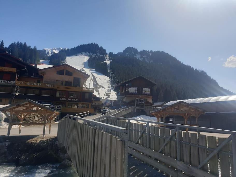 Appartement Pour 4 Personnes Au Pied Des Pistes Châtel Dış mekan fotoğraf